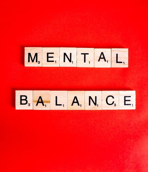 Abstract blue light representing focus and mental clarity